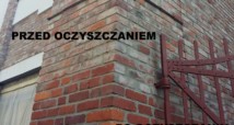 OCZYSZCZANIE ELEWACJI CEGLANYCH